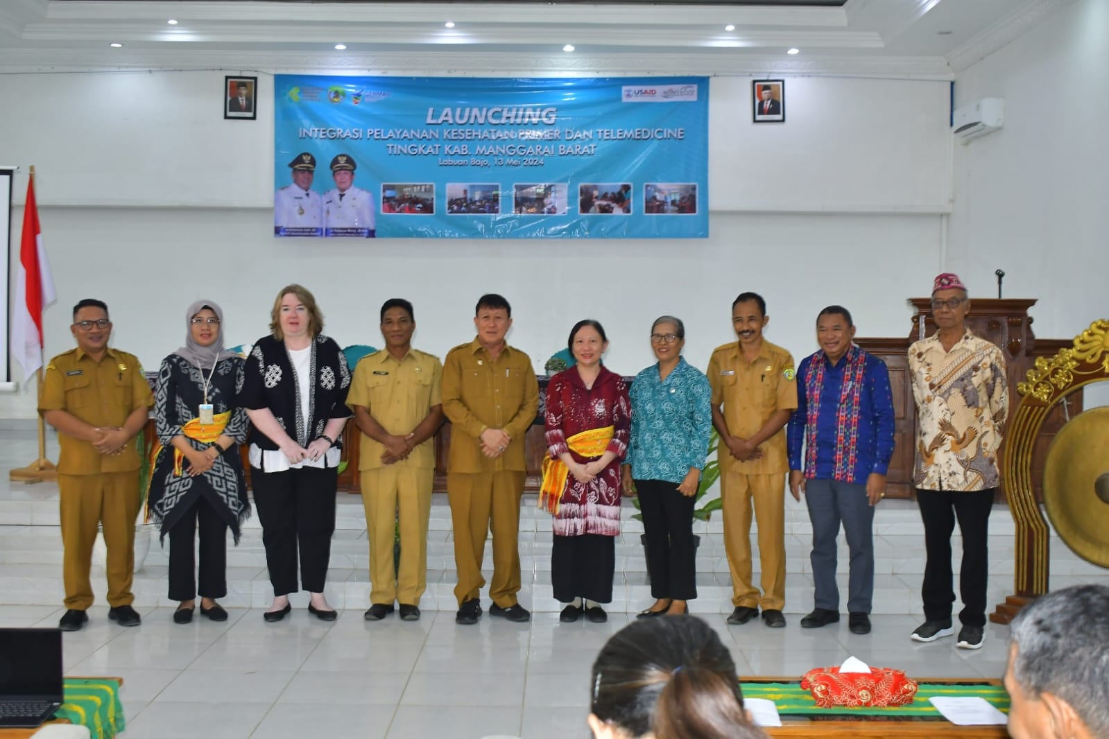 Pemkab Manggarai Barat Bersama USAID Momentum Launching ILP dan Telemedicine